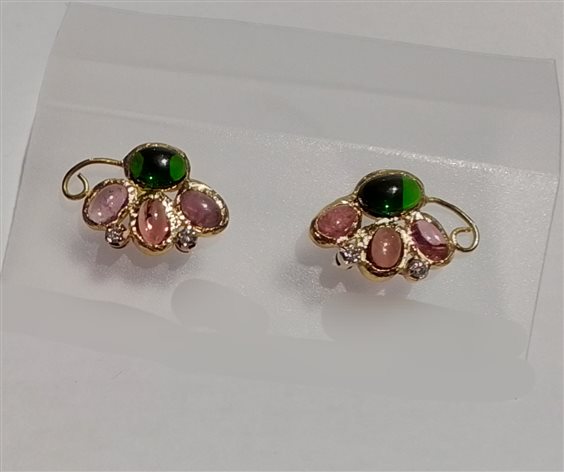Earrings Soprana Woman in Yellow Gold OG DIOPSIDI - OG DIOPSIDI